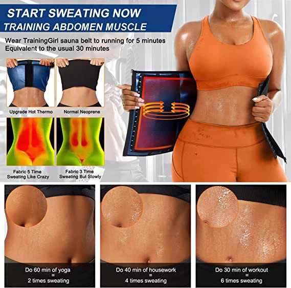 Hot Shapers Waist Trainer Sweat Belt For Women suppliers